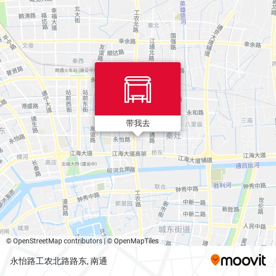 永怡路工农北路路东地图