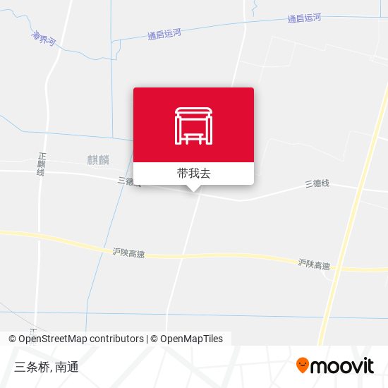 三条桥地图