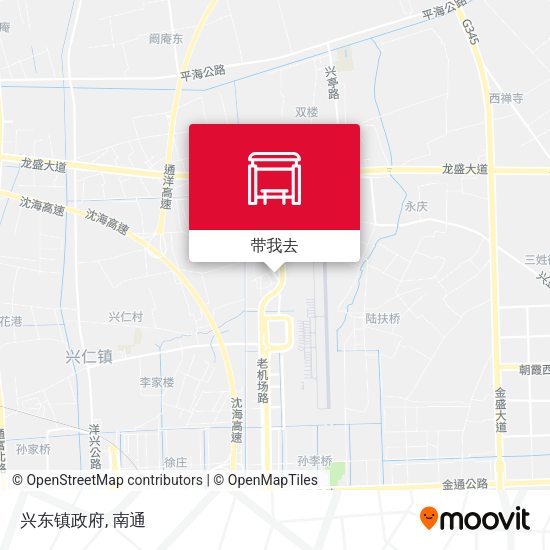 兴东镇政府地图
