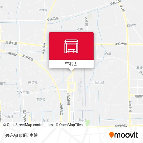兴东镇政府地图