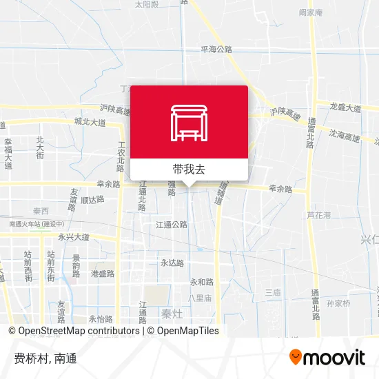 费桥村地图