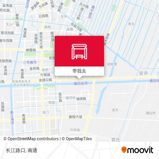 长江路口地图
