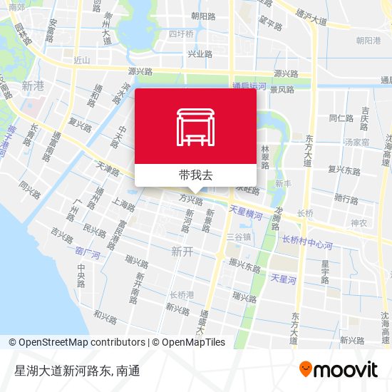 星湖大道新河路东地图