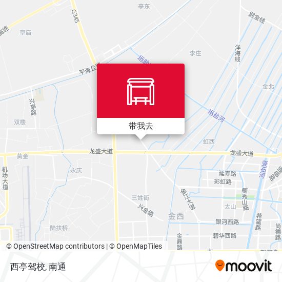 西亭驾校地图
