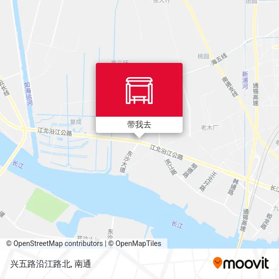 兴五路沿江路北地图