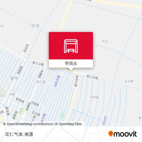 宏仁气体地图
