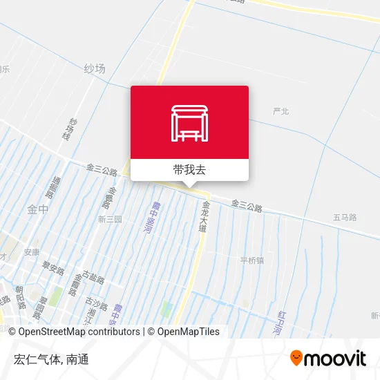 宏仁气体地图