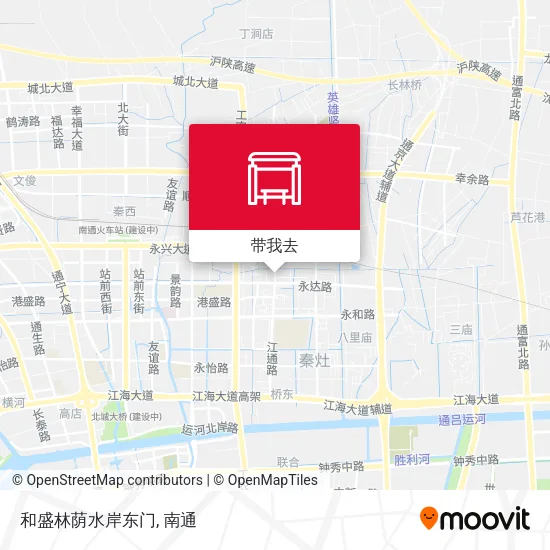 和盛林荫水岸东门地图