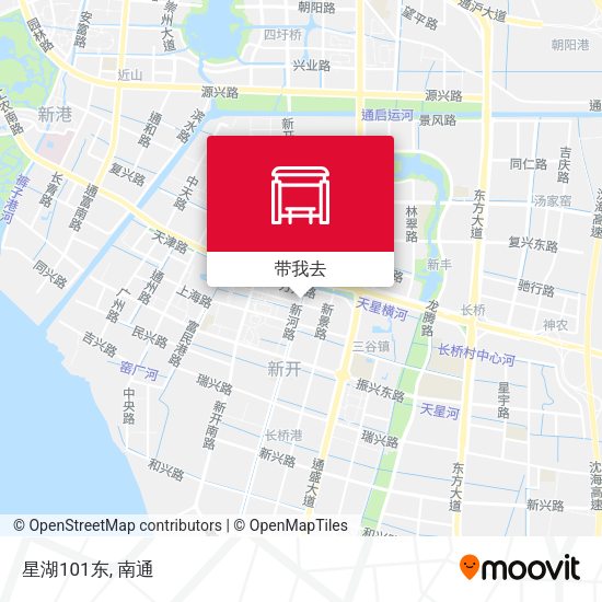 星湖101东地图