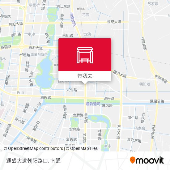 通盛大道朝阳路口地图