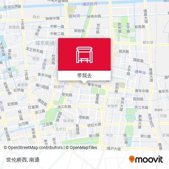 世伦桥西地图