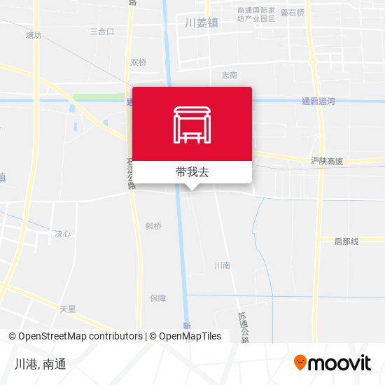 川港地图