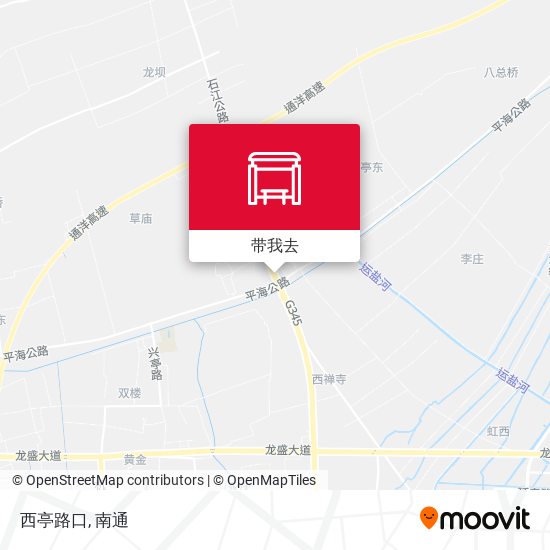西亭路口地图