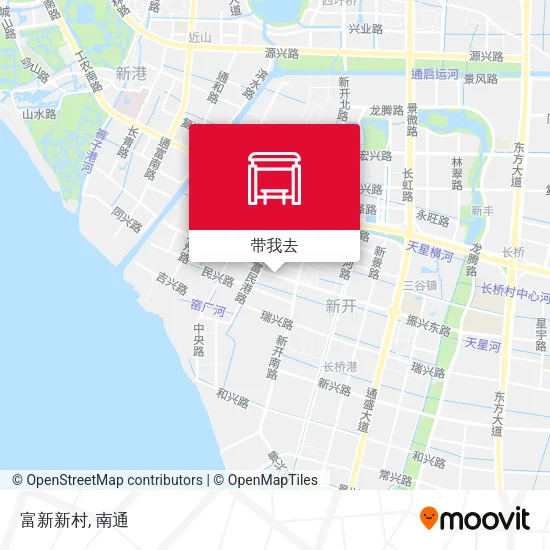 富新新村地图
