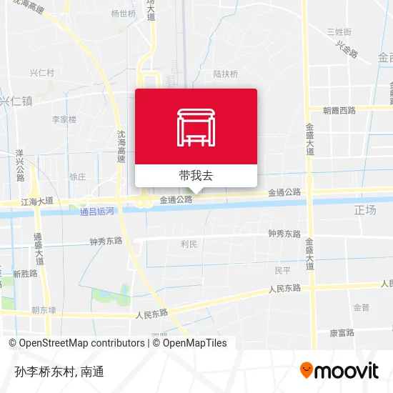 孙李桥东村地图