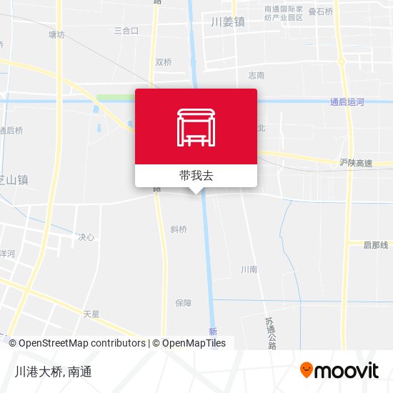 川港大桥地图