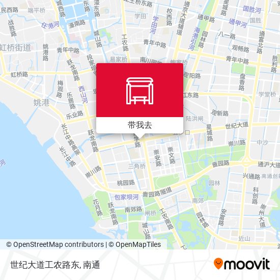 世纪大道工农路东地图