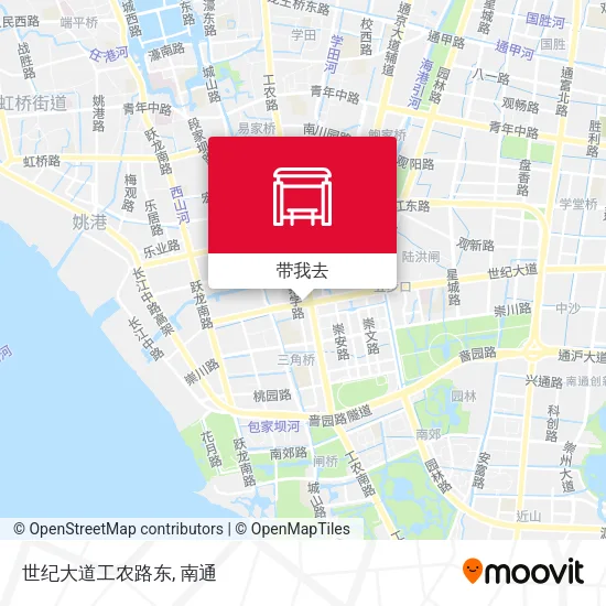 世纪大道工农路东地图