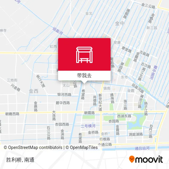 胜利桥地图