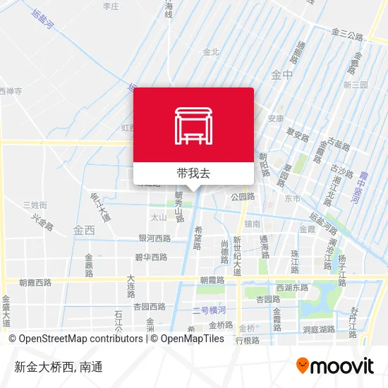 新金大桥西地图