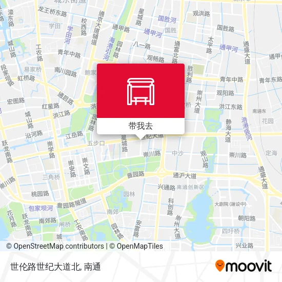 世伦路世纪大道北地图