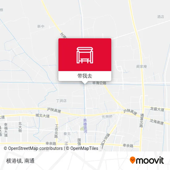 横港镇地图