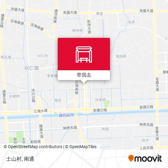 土山村地图