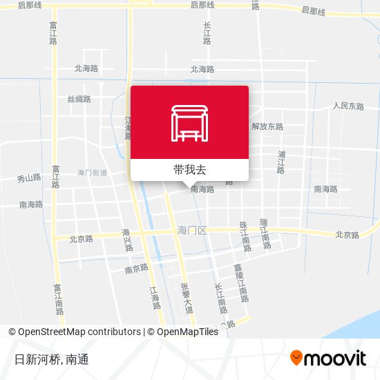 日新河桥地图