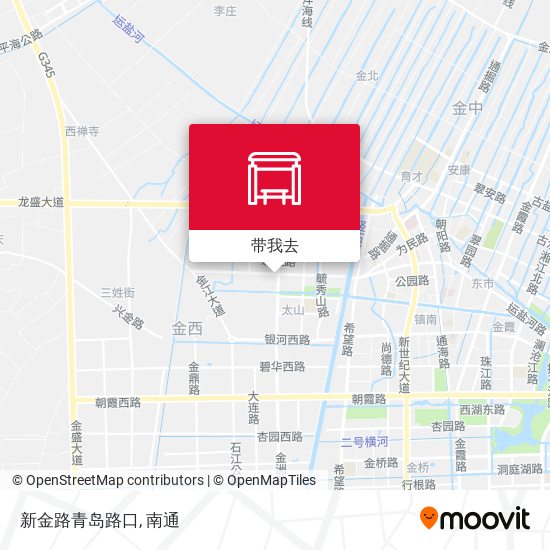 新金路青岛路口地图