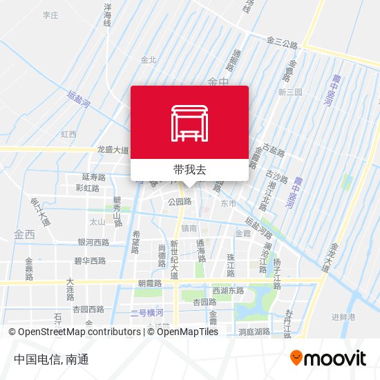 中国电信地图