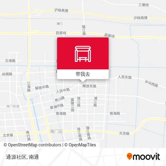 通源社区地图
