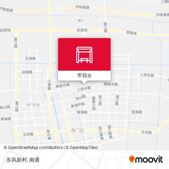 东风新村地图