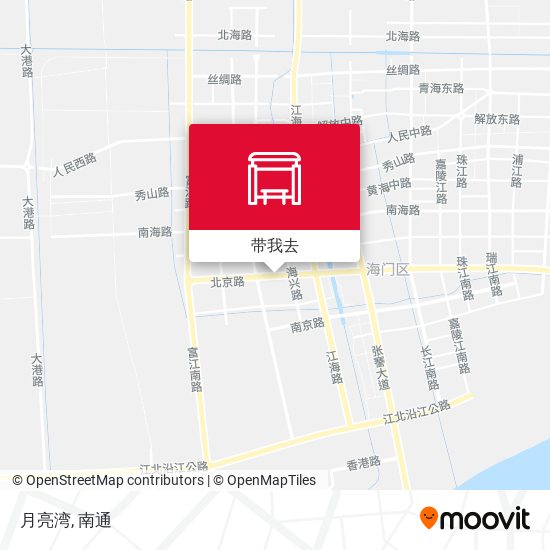 月亮湾地图