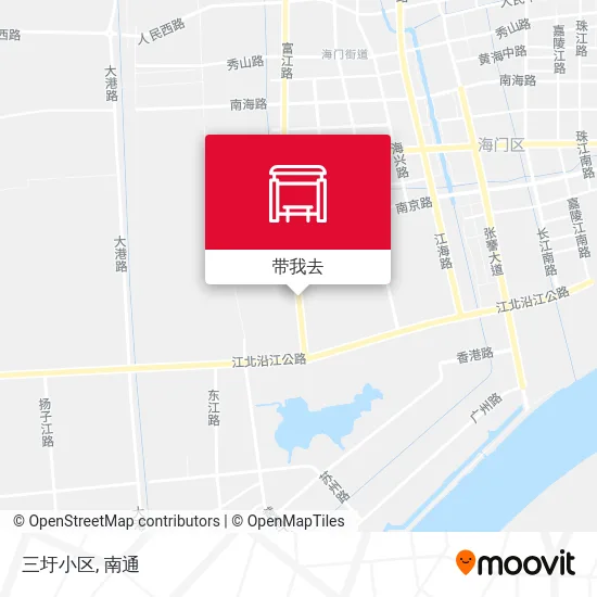三圩小区地图