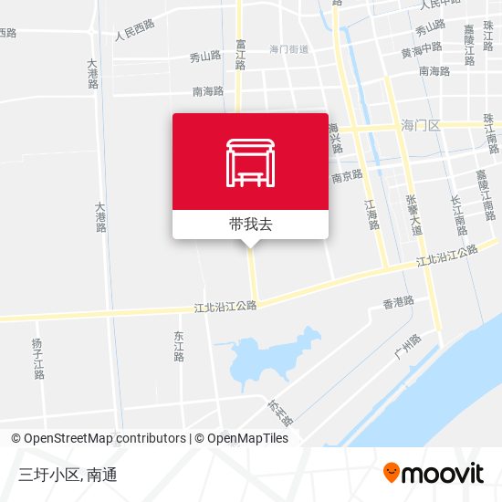 三圩小区地图