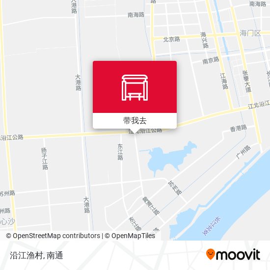 沿江渔村地图