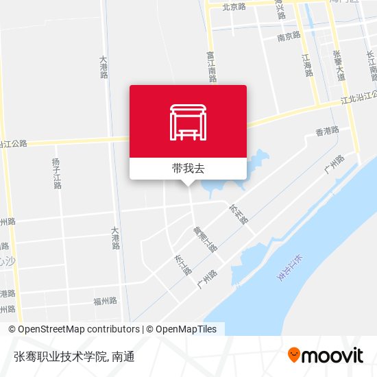 张骞职业技术学院地图