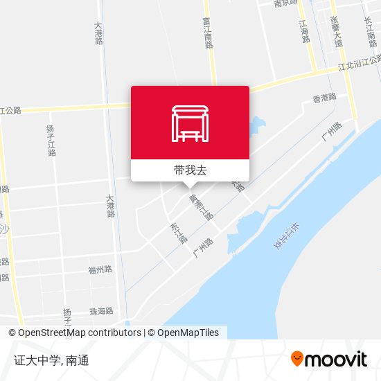 证大中学地图