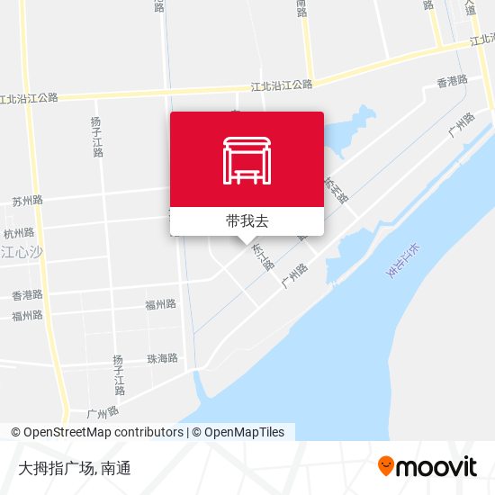 大拇指广场地图