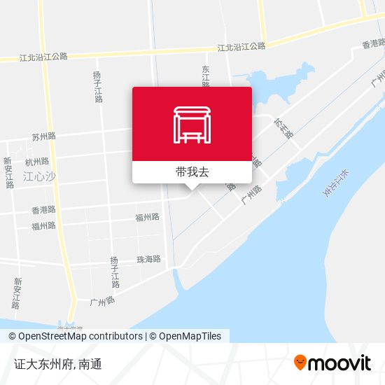 证大东州府地图