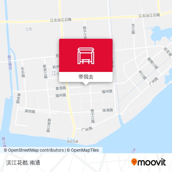 滨江花都地图