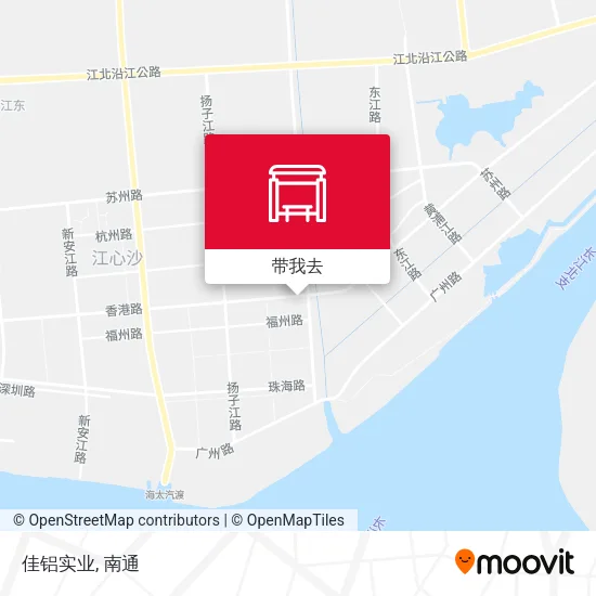 佳铝实业地图