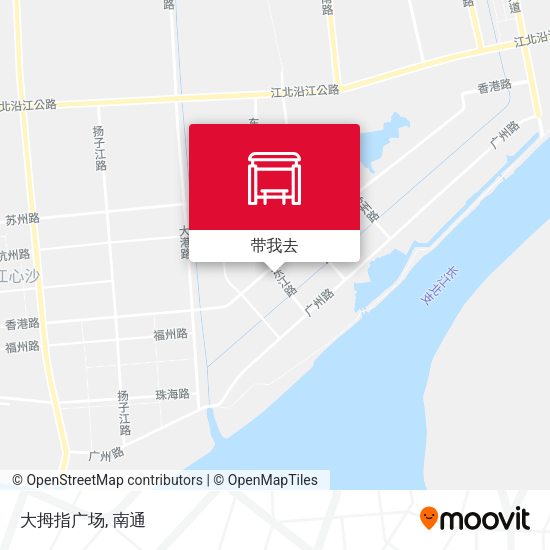 大拇指广场地图