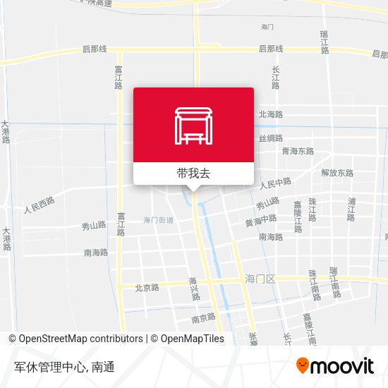 军休管理中心地图