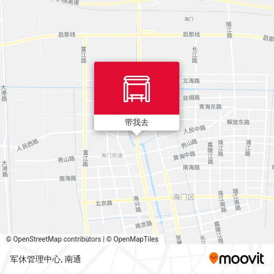 军休管理中心地图