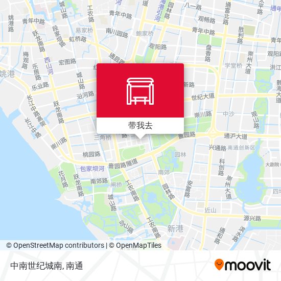 中南世纪城南地图