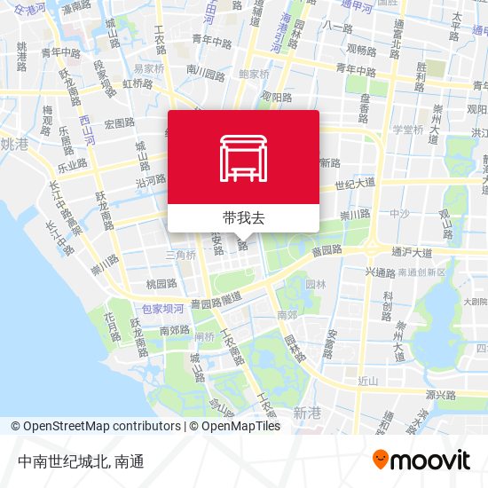 中南世纪城北地图