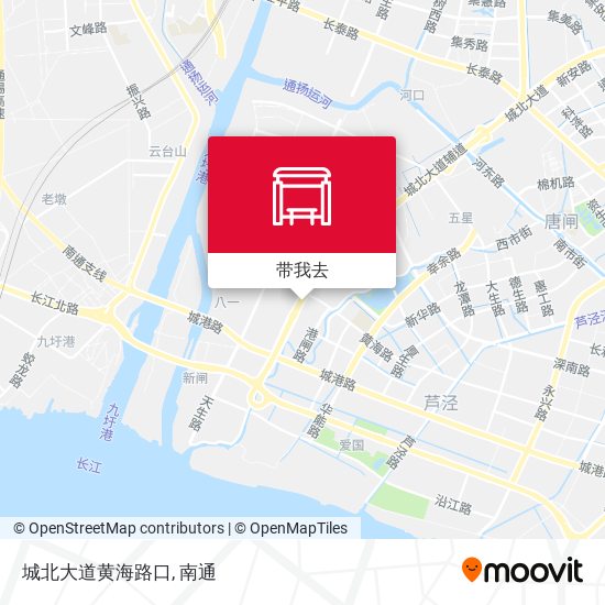 城北大道黄海路口地图