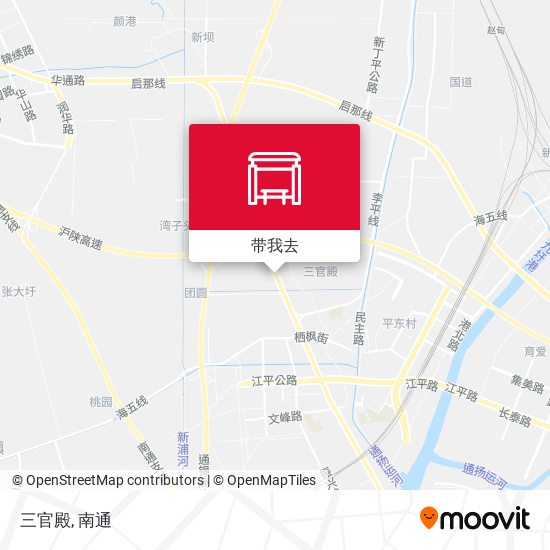 三官殿地图