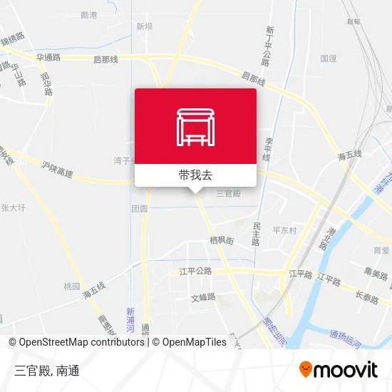 三官殿地图